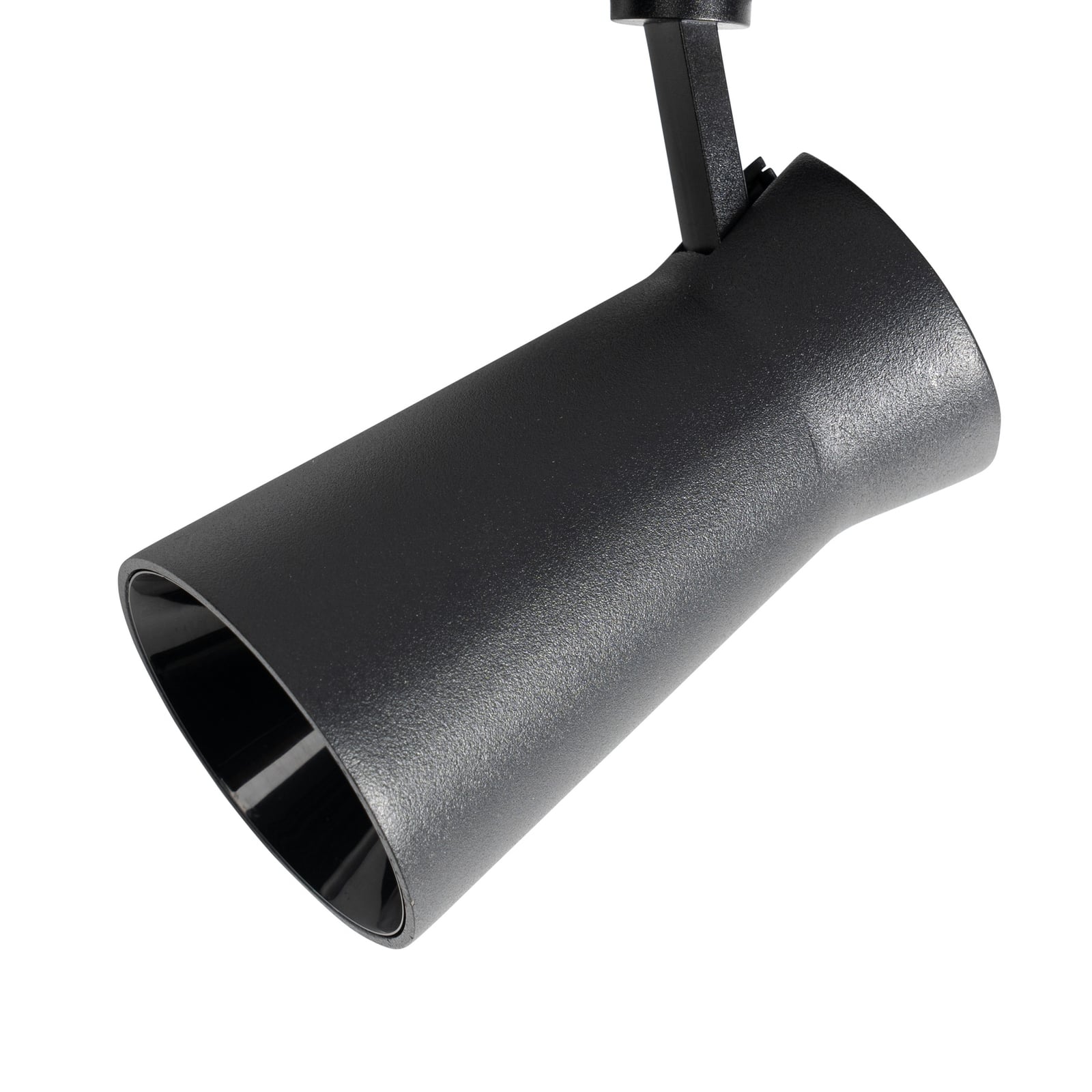 LED-spot 48V Lumaro svart Ø7 cm dimbar CCT justerbar vinkel