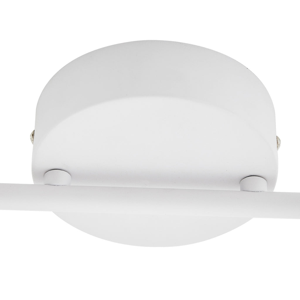 LED spot Eldrin 2-lys hvit dimbar 53,7 cm med varmhvitt lys