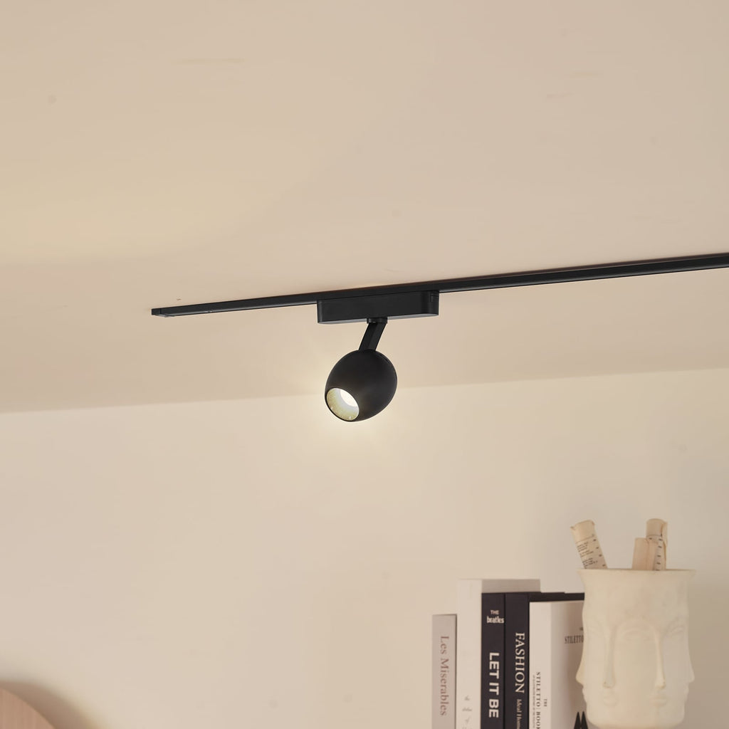 LED spot Lumaro 48V CCT dimbar svart Ø6,2 cm bakside