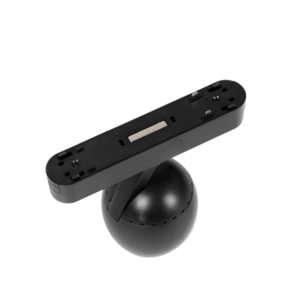LED spot Lumaro 48V CCT dimbar svart Ø6,2 cm kobling