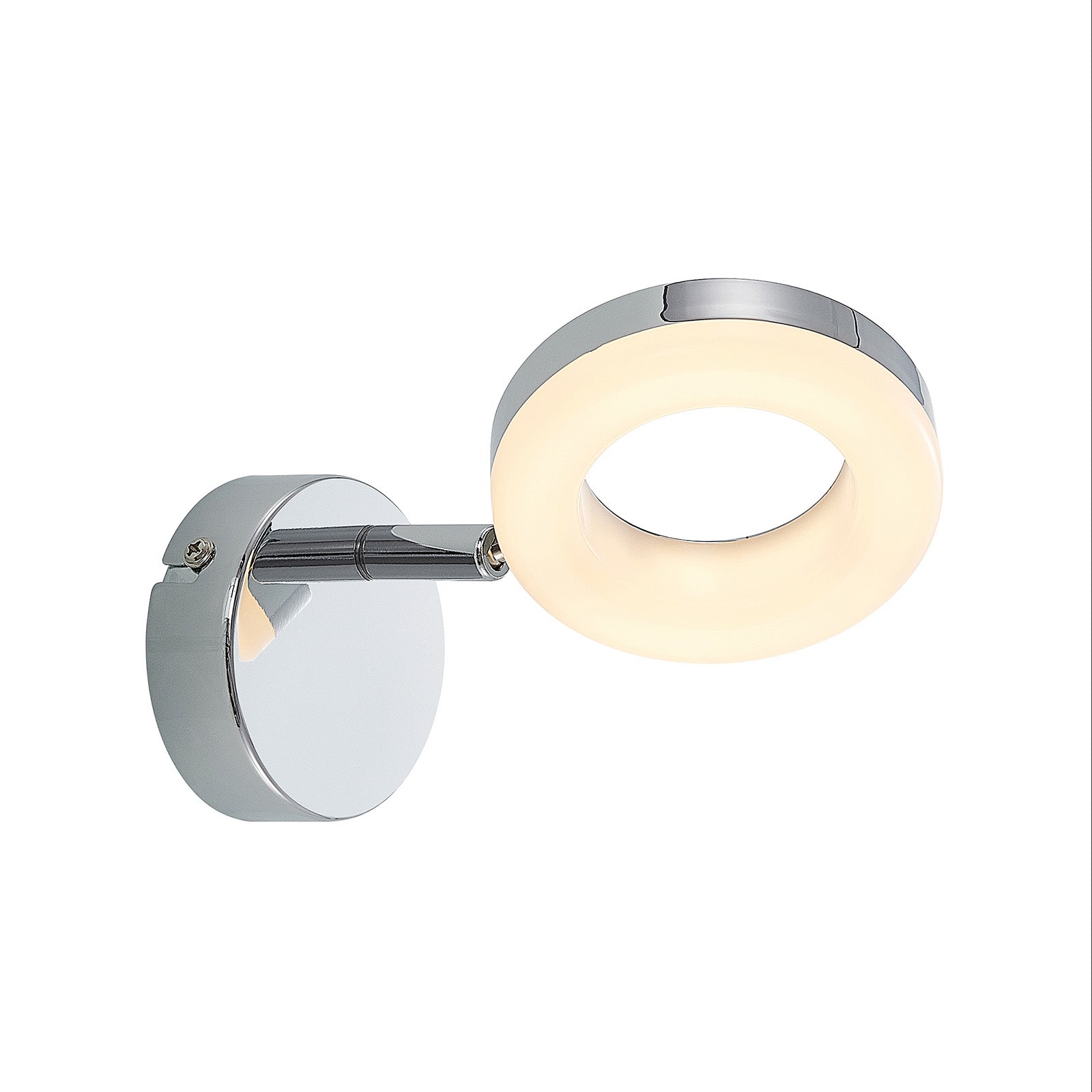 LED spot Tioklia 1-lys krom metall justerbar vinkel