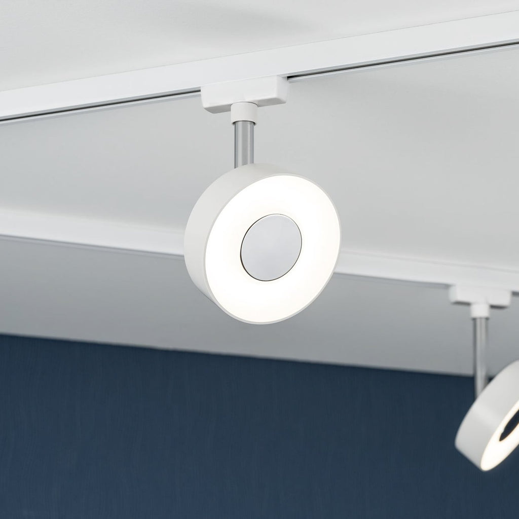 LED-spot URail Circle 3-step-dim 5W 3000K hvit - Paulmann nærbilde