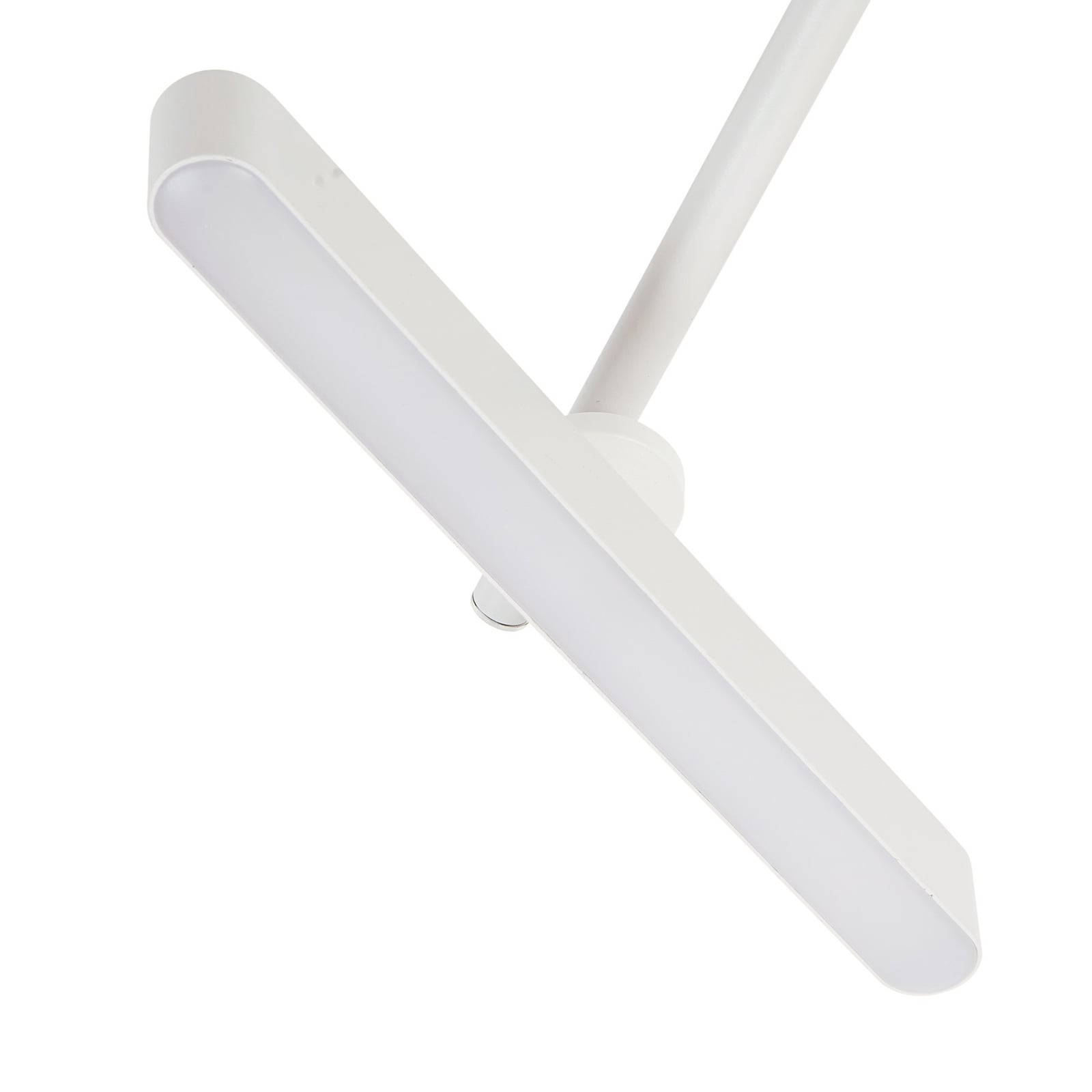 LED spotlist Eldrin 4-lys dimbar 111,5 cm matt hvit lysretning justering