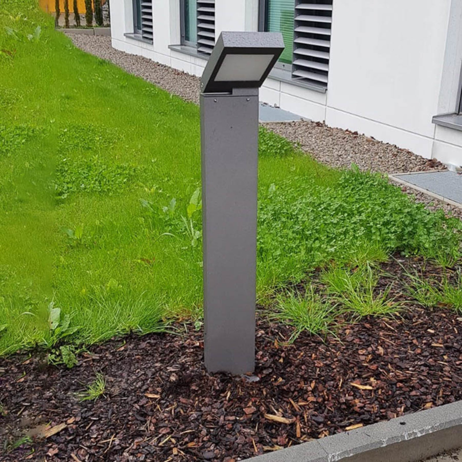 LED sti-lampe 2296 svingbar arm antrasitt 90 cm IP54 bakside
