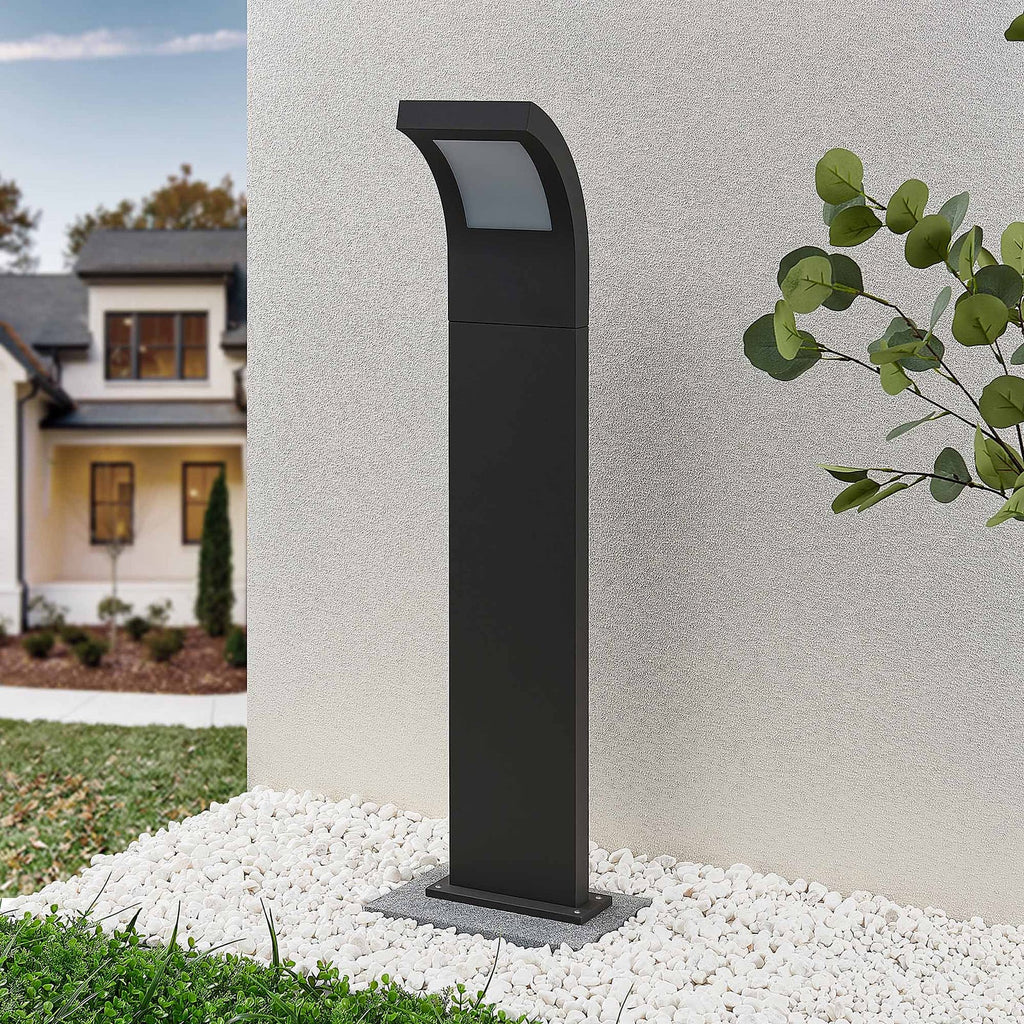 LED sti-lampe Advik antrasitt aluminium 100 cm bakside