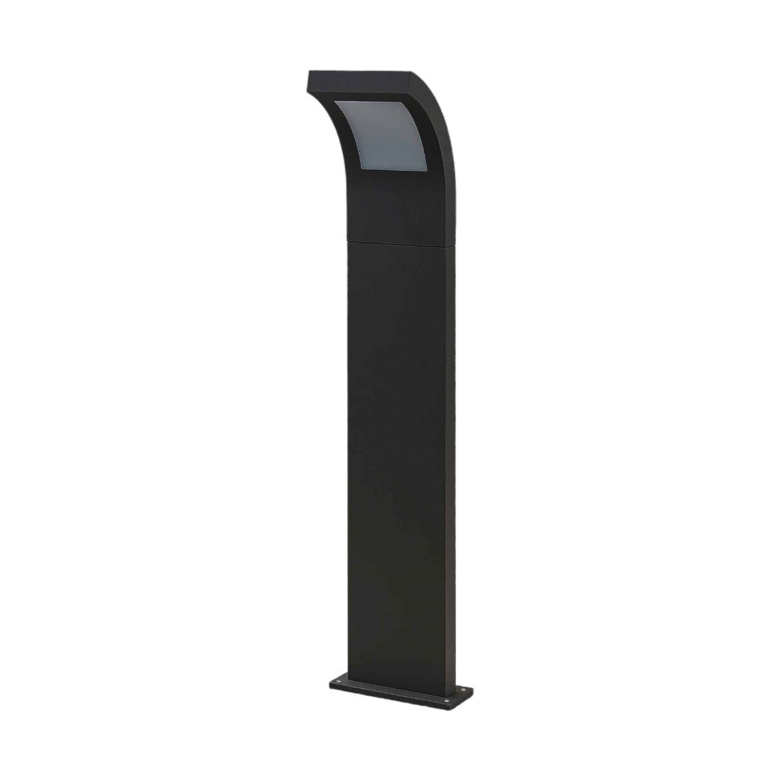 LED sti-lampe Advik antrasitt aluminium 100 cm montert i hage