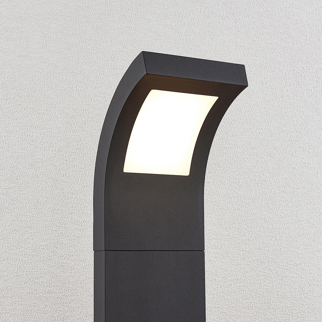 LED sti-lampe Advik antrasitt aluminium 100 cm sideprofil