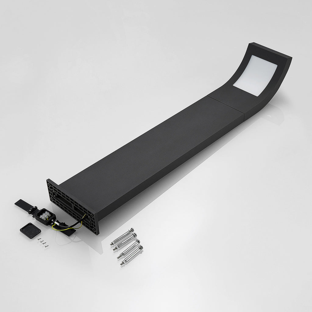 LED sti-lampe Advik antrasitt aluminium 100 cm oversikt
