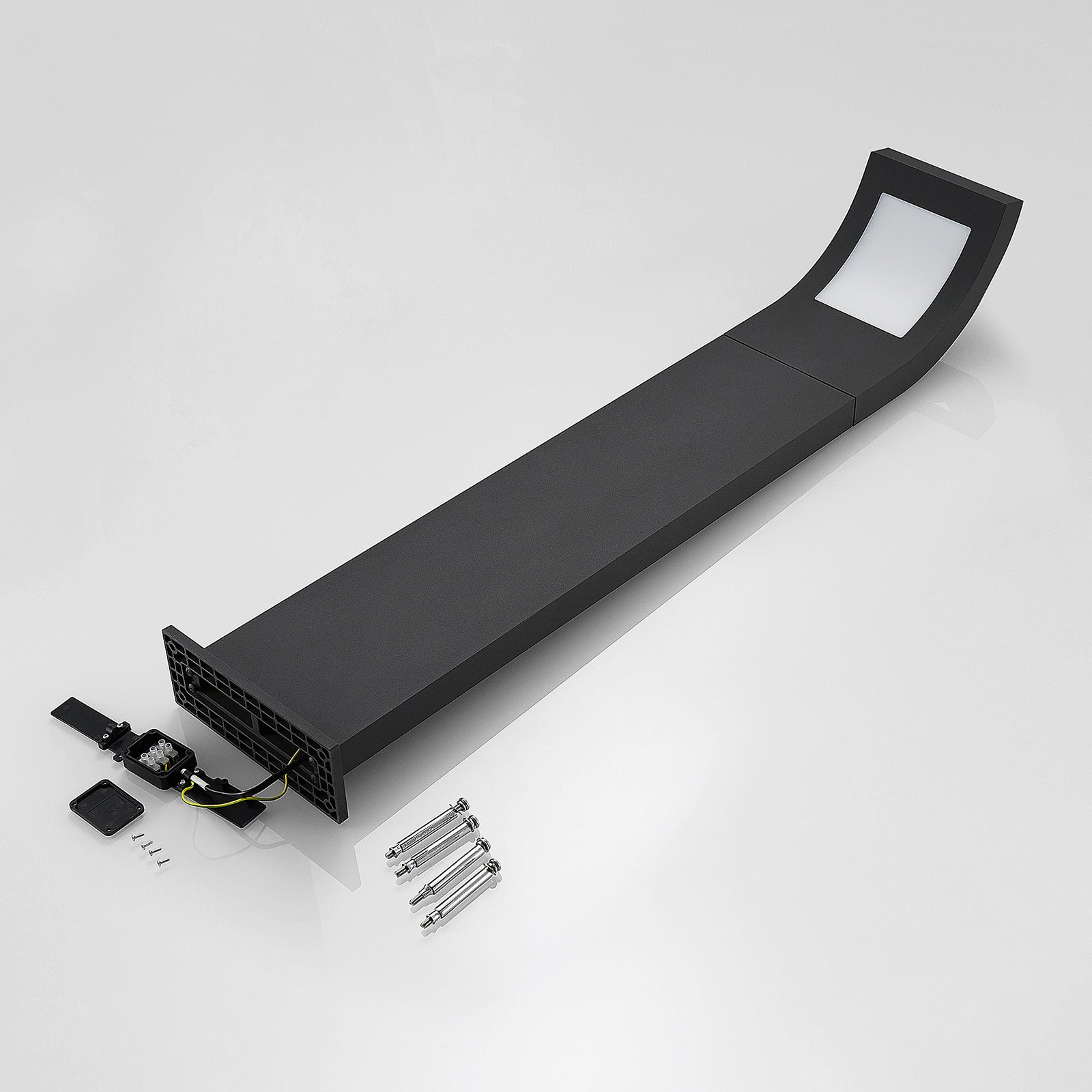 LED sti-lampe Advik antrasitt aluminium 100 cm oversikt