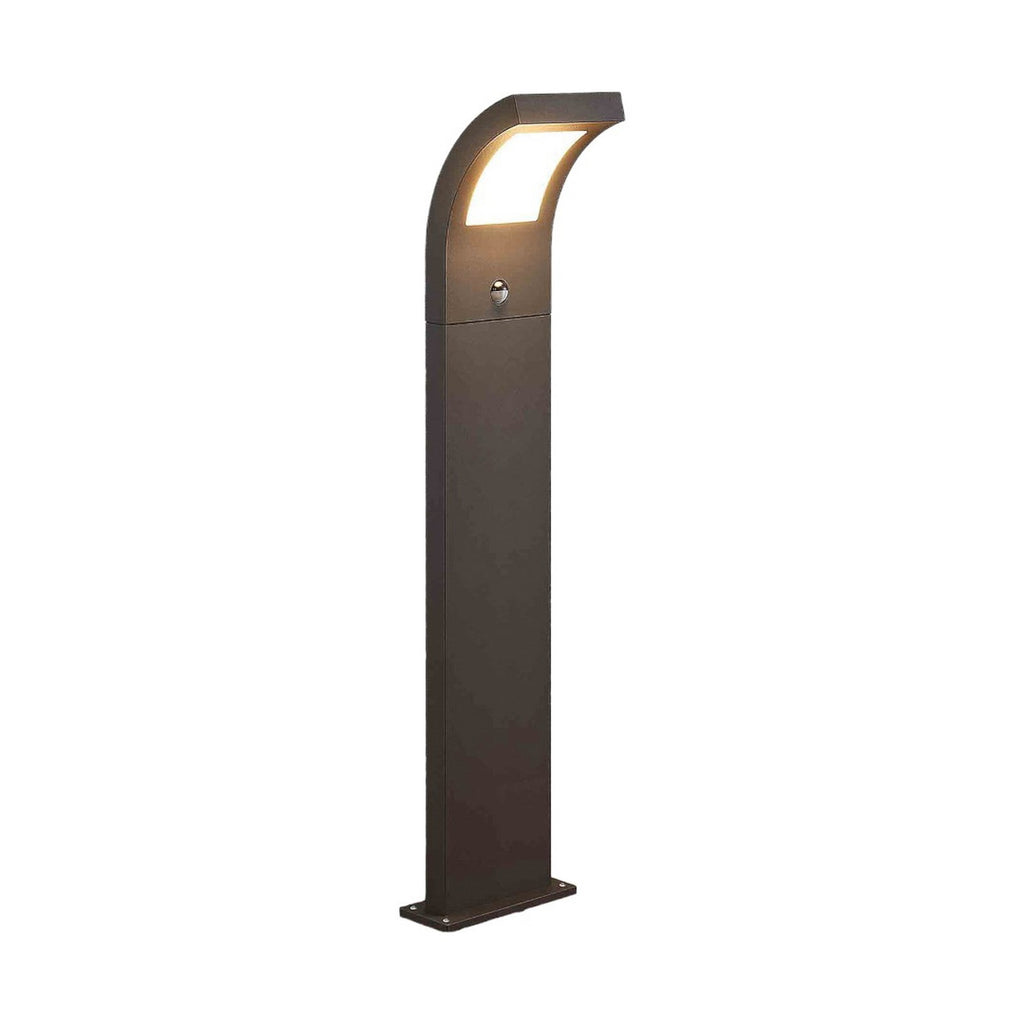 Detalj på bevegelsessensor i LED sti-lampe Advik med bevegelsessensor 100 cm grafitt IP54