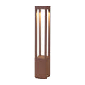 LED sti-lampe Agra brun aluminium 65 cm IP55 forfra