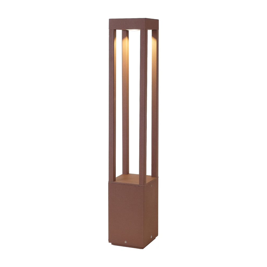 LED sti-lampe Agra brun aluminium 65 cm IP55 forfra