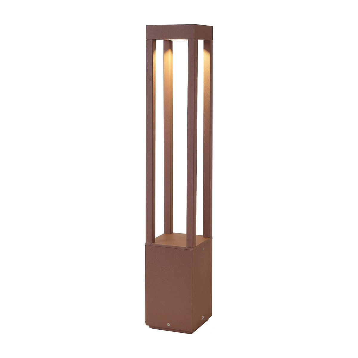 LED sti-lampe Agra brun aluminium 65 cm IP55 forfra