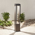 LED sti-lampe Agra mørkegrå aluminium 65 cm forfra