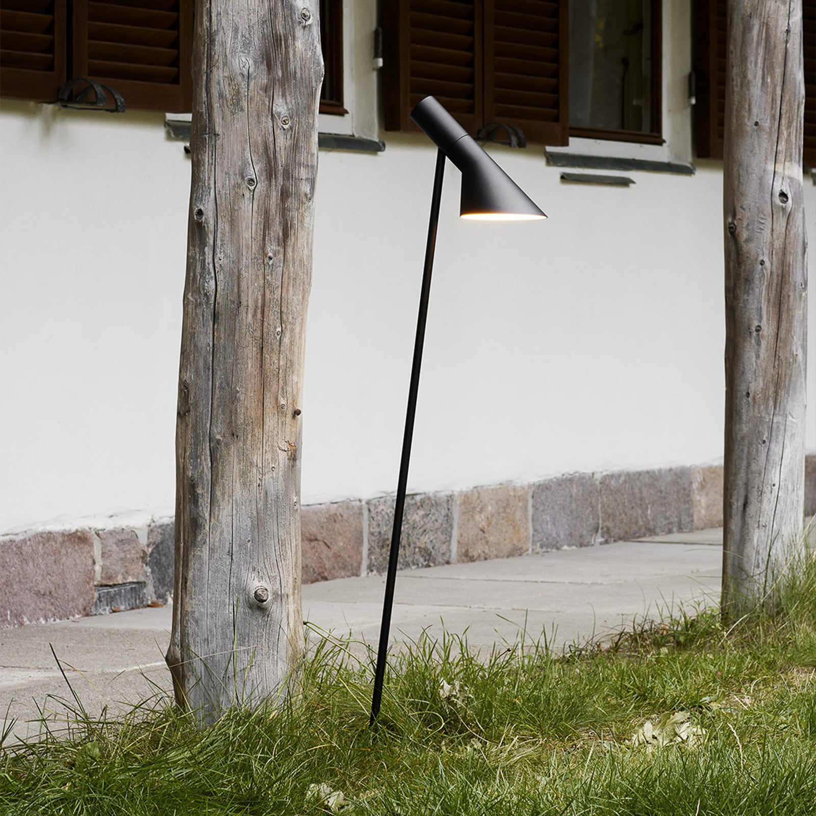 LED sti-lampe AJ Garden svart 95 cm IP65 forfra