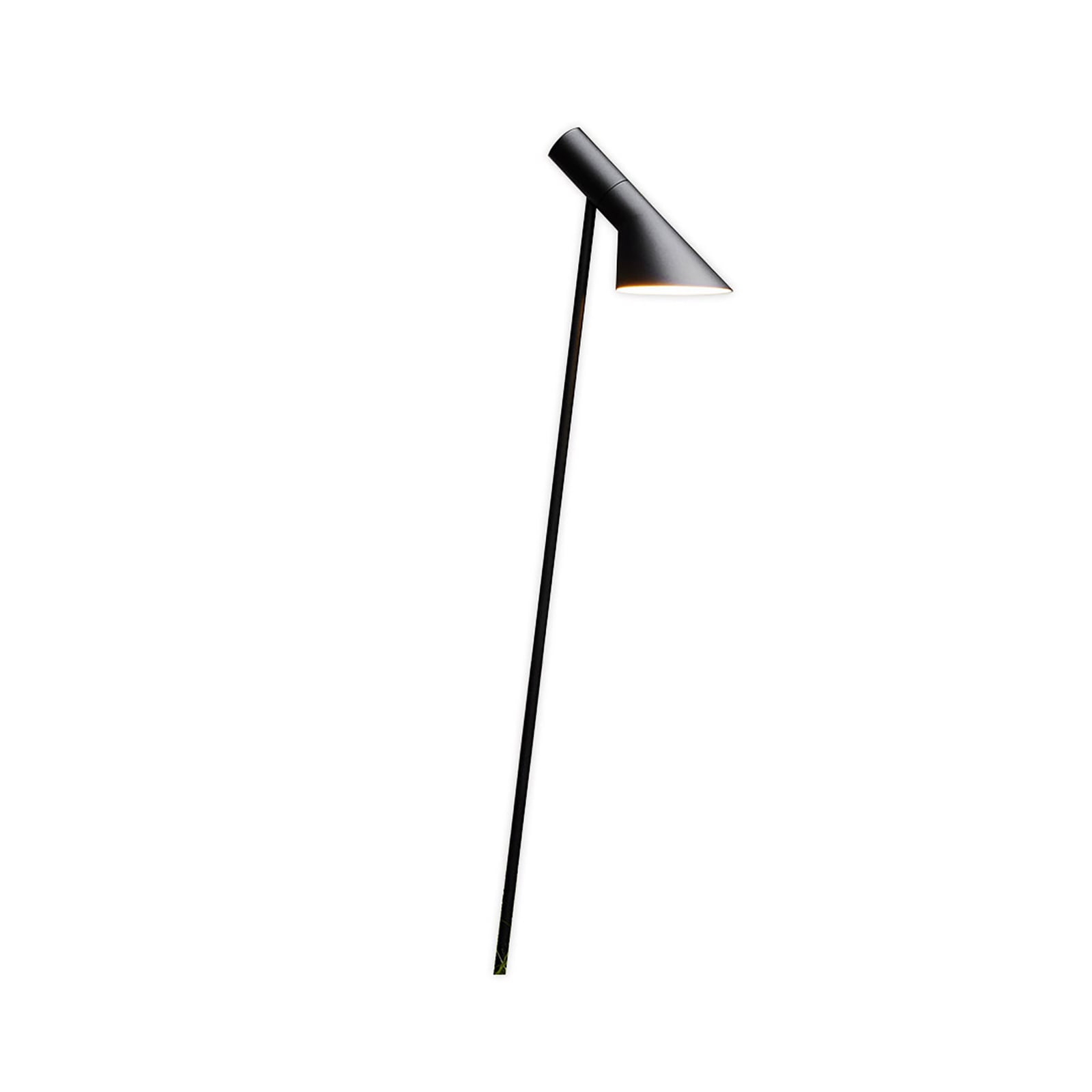LED sti-lampe AJ Garden svart 95 cm IP65 detalj av lampehode