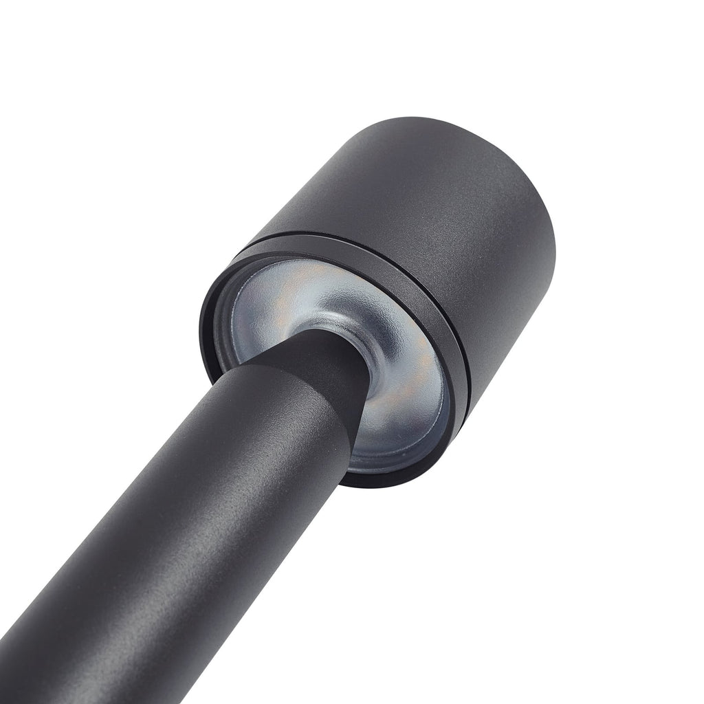 LED sti-lampe Amila svart aluminium 80,5 cm i utendørsmiljø