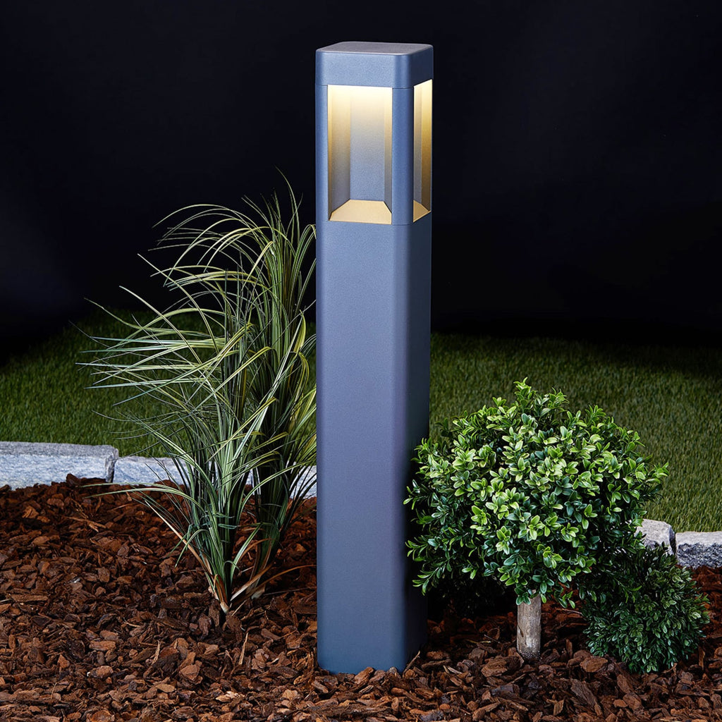 LED sti-lampe Annika antrasitt aluminium 80 cm forside