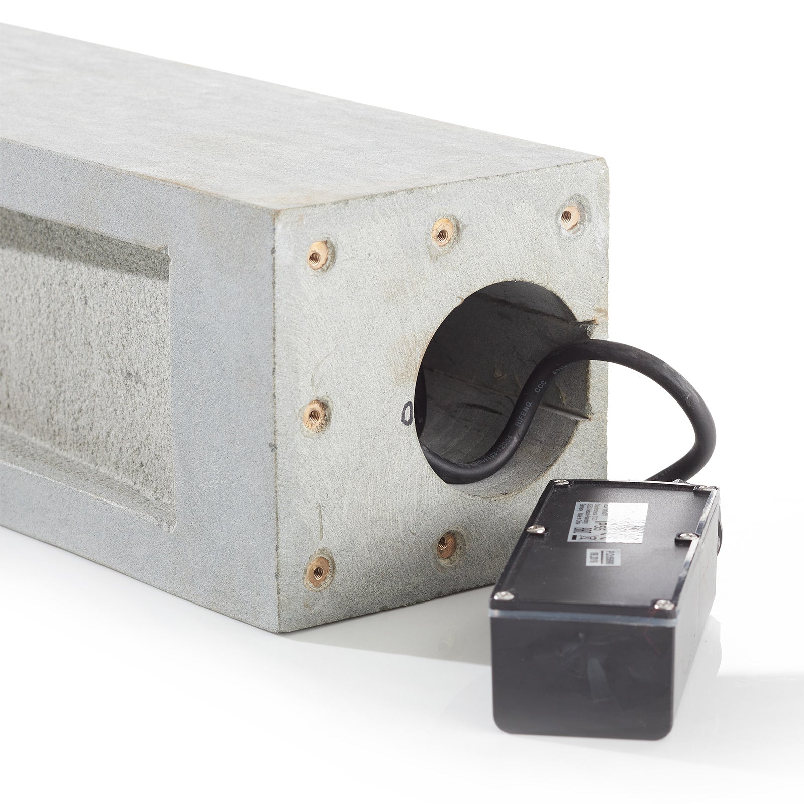 LED sti-lampe Arrock Stone naturstein grå med LED-modul