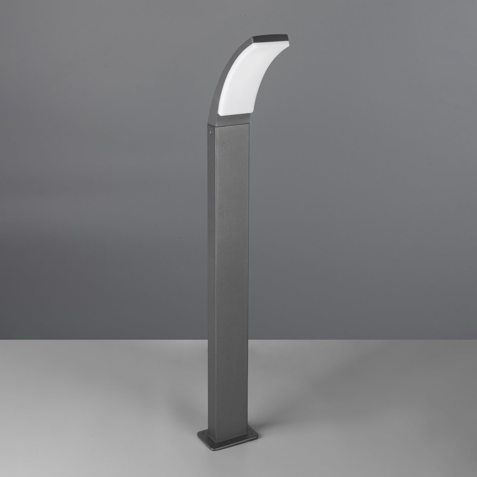 LED sti-lampe Beja pressstøpt aluminium antrasitt 100 cm IP44 forfra