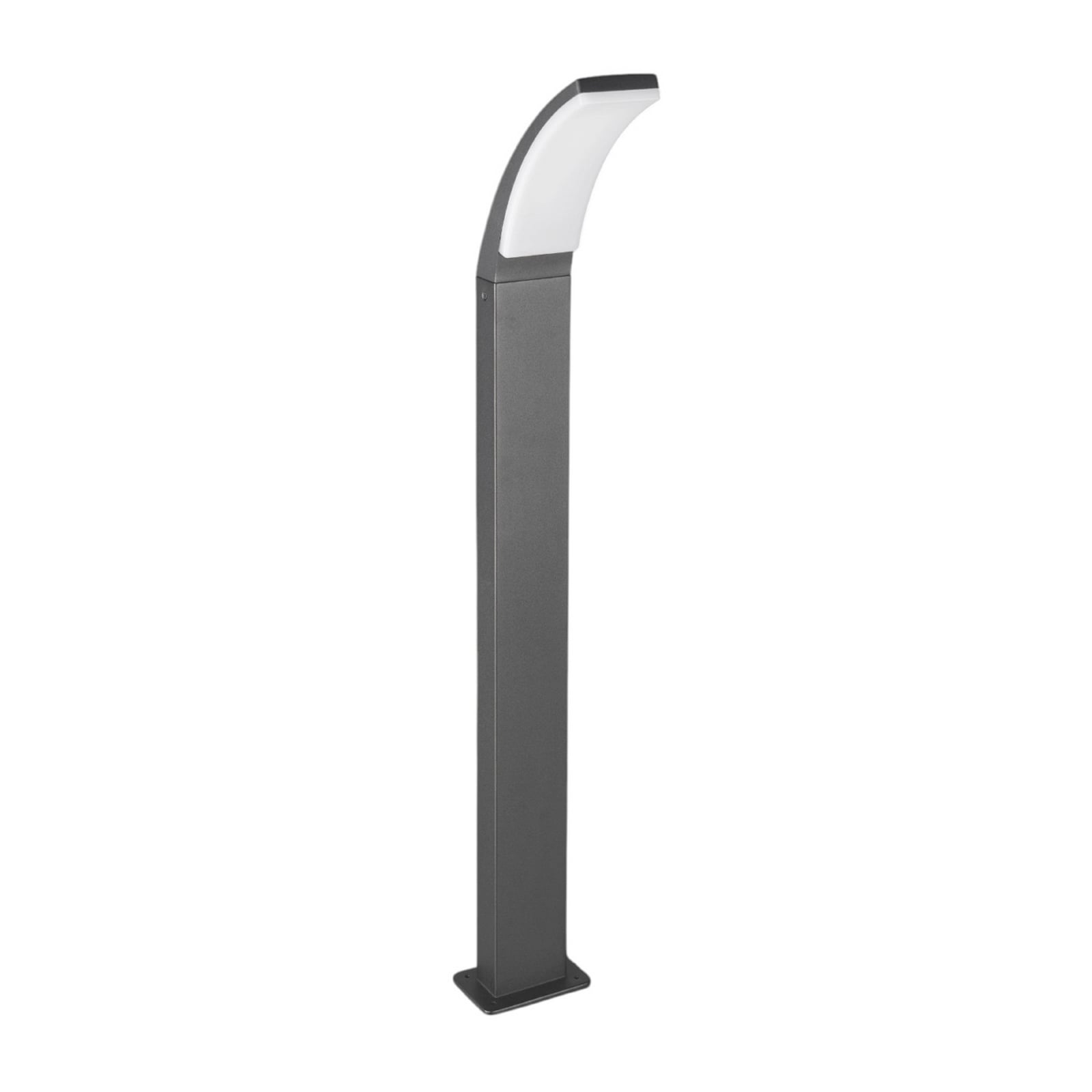 LED sti-lampe Beja pressstøpt aluminium antrasitt 100 cm IP44 bakside