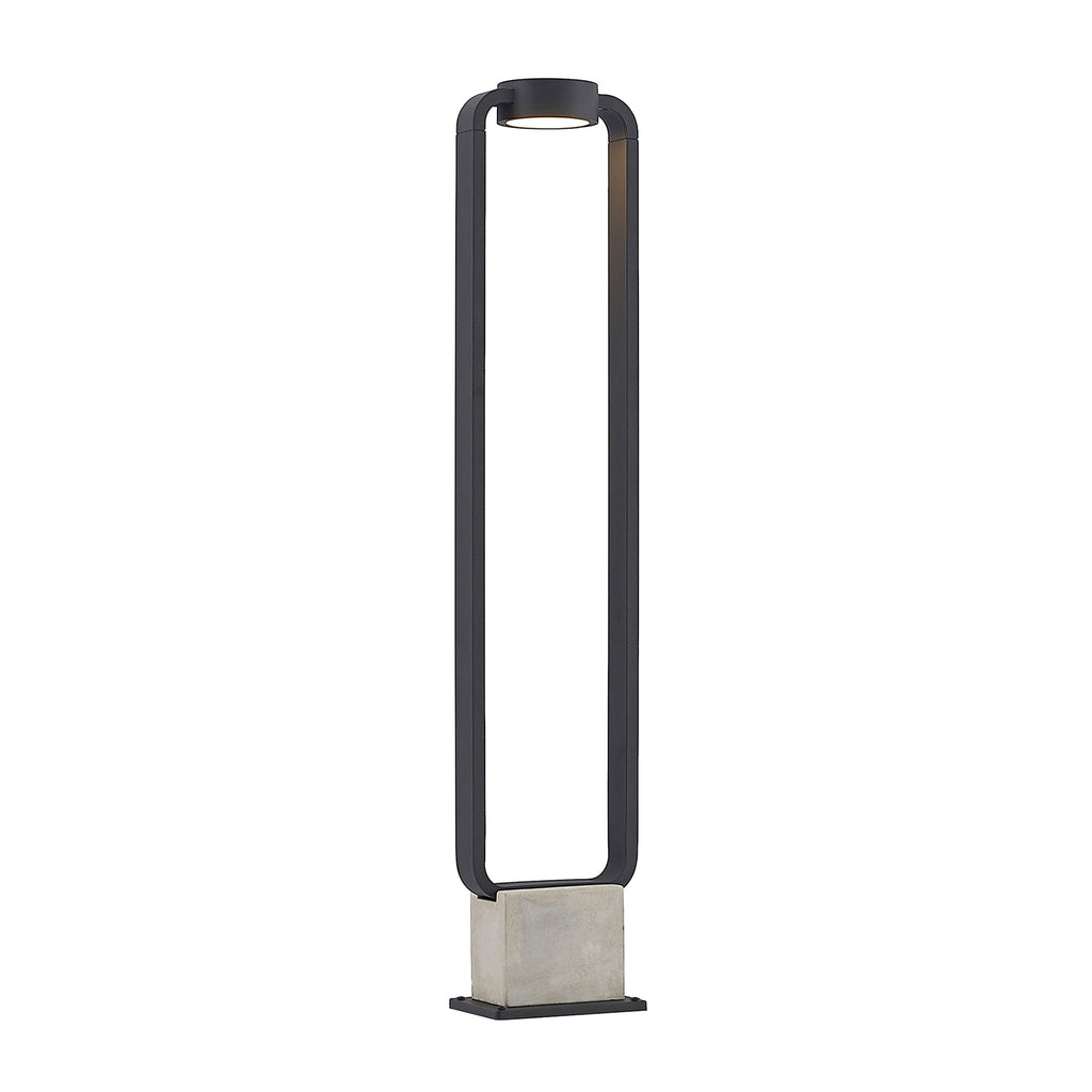 LED sti-lampe Belna antrasitt betong 100 cm IP65 visning av lampehode