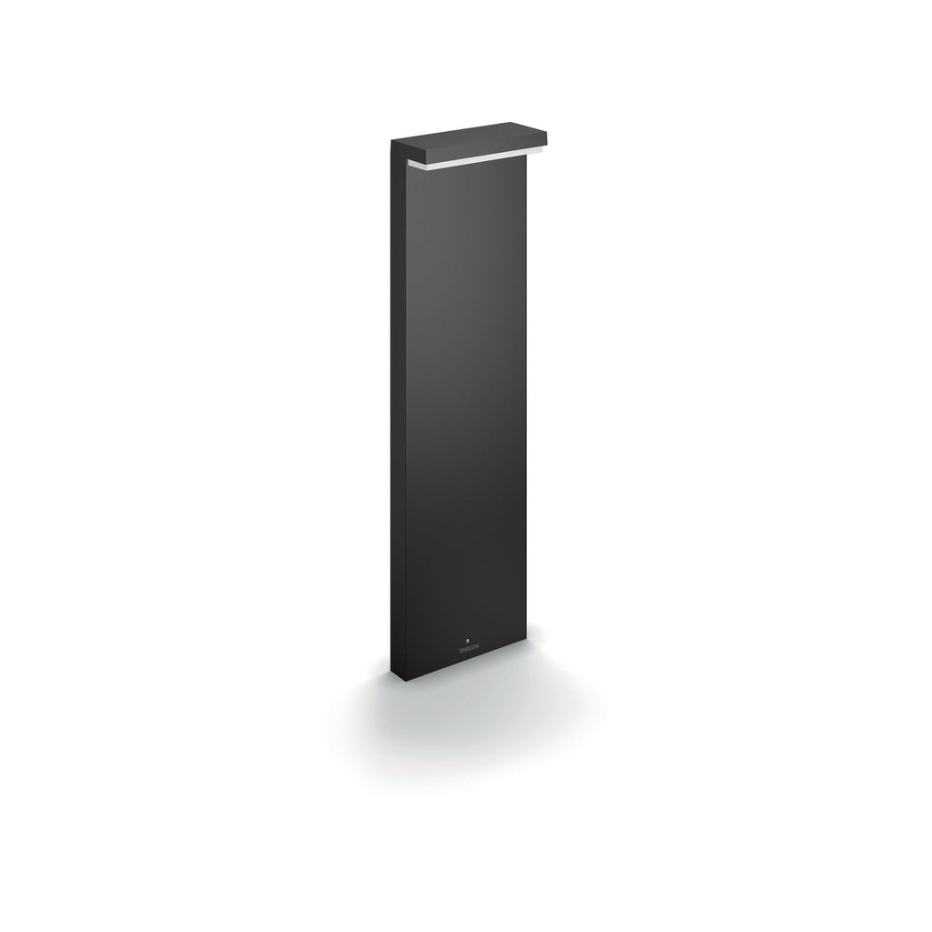 LED sti-lampe Bustan antrasitt detalj