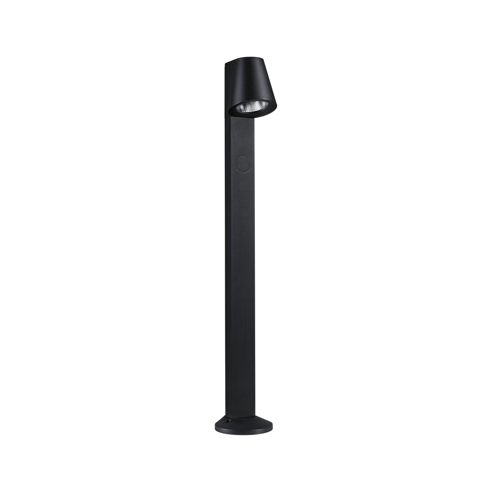 LED sti-lampe Caissa med bevegelsessensor antrasitt IP44 detalj av bevegelsessensor