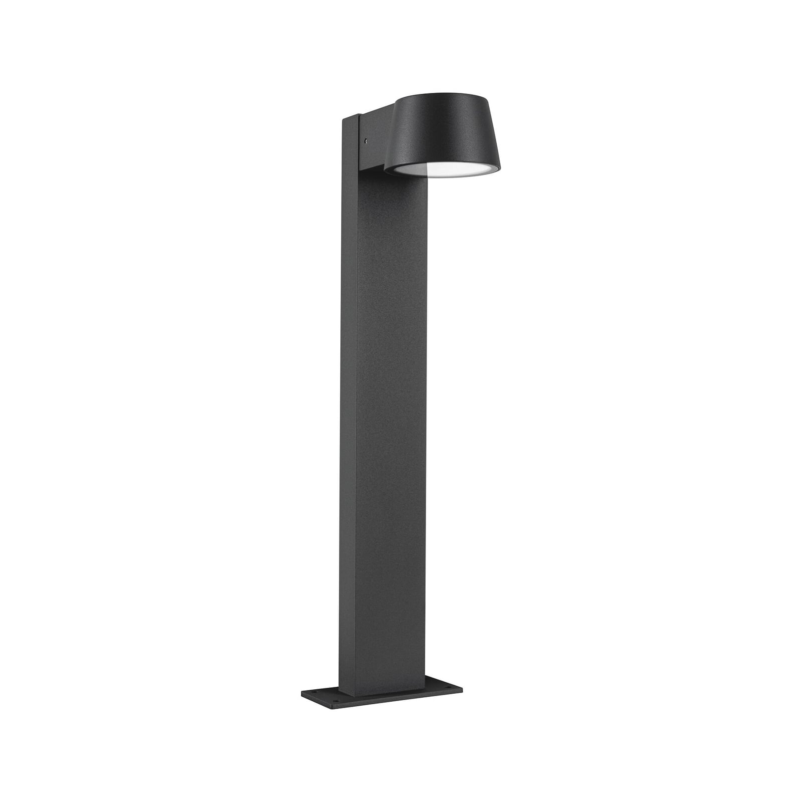 LED sti-lampe Capea antrasitt aluminium 50 cm IP44 sideprofil