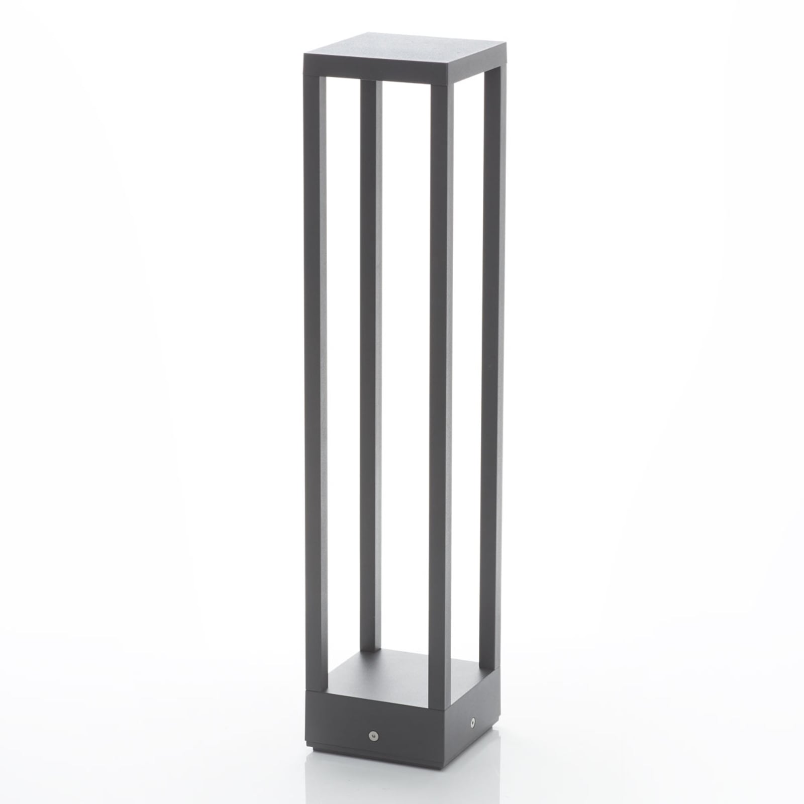 LED sti-lampe Carlota antrasitt 65 cm detalj