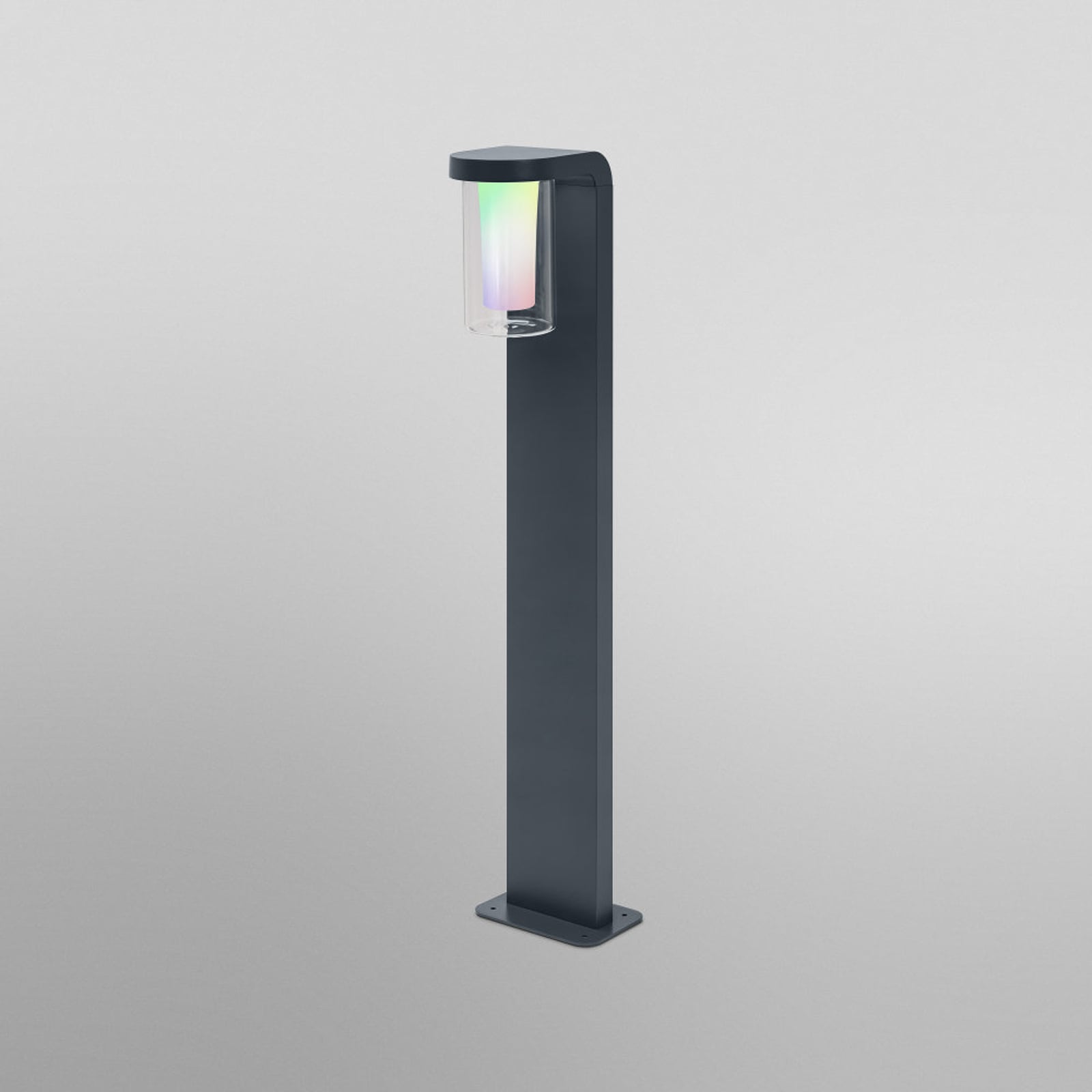 LED sti-lampe Cascade RGBW aluminium 80 cm IP44 bakside