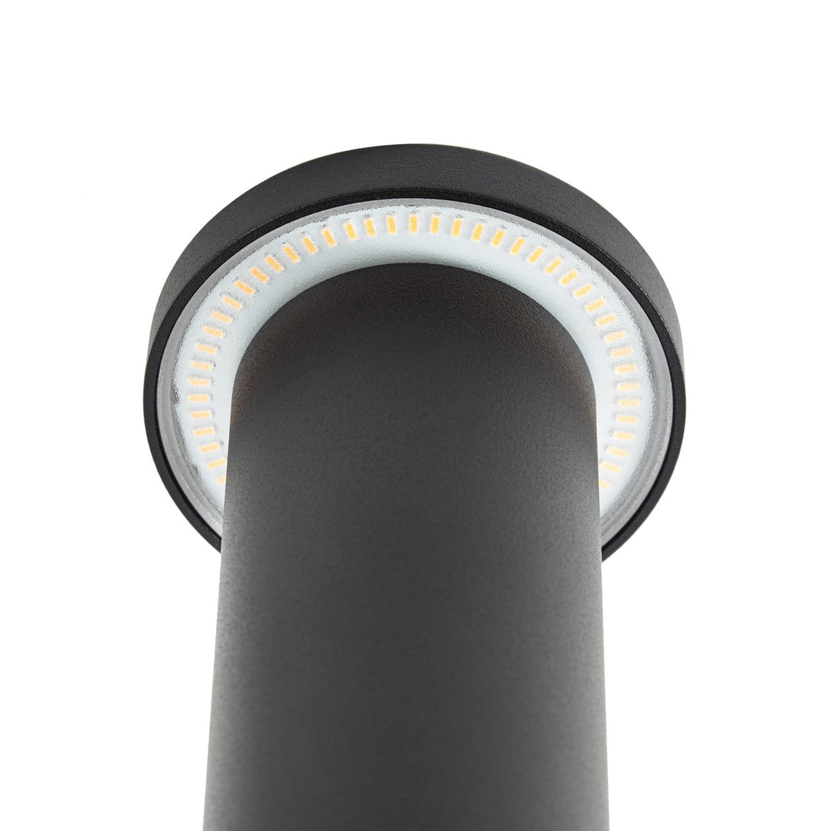LED sti-lampe Cirel svart aluminium lysdetalj
