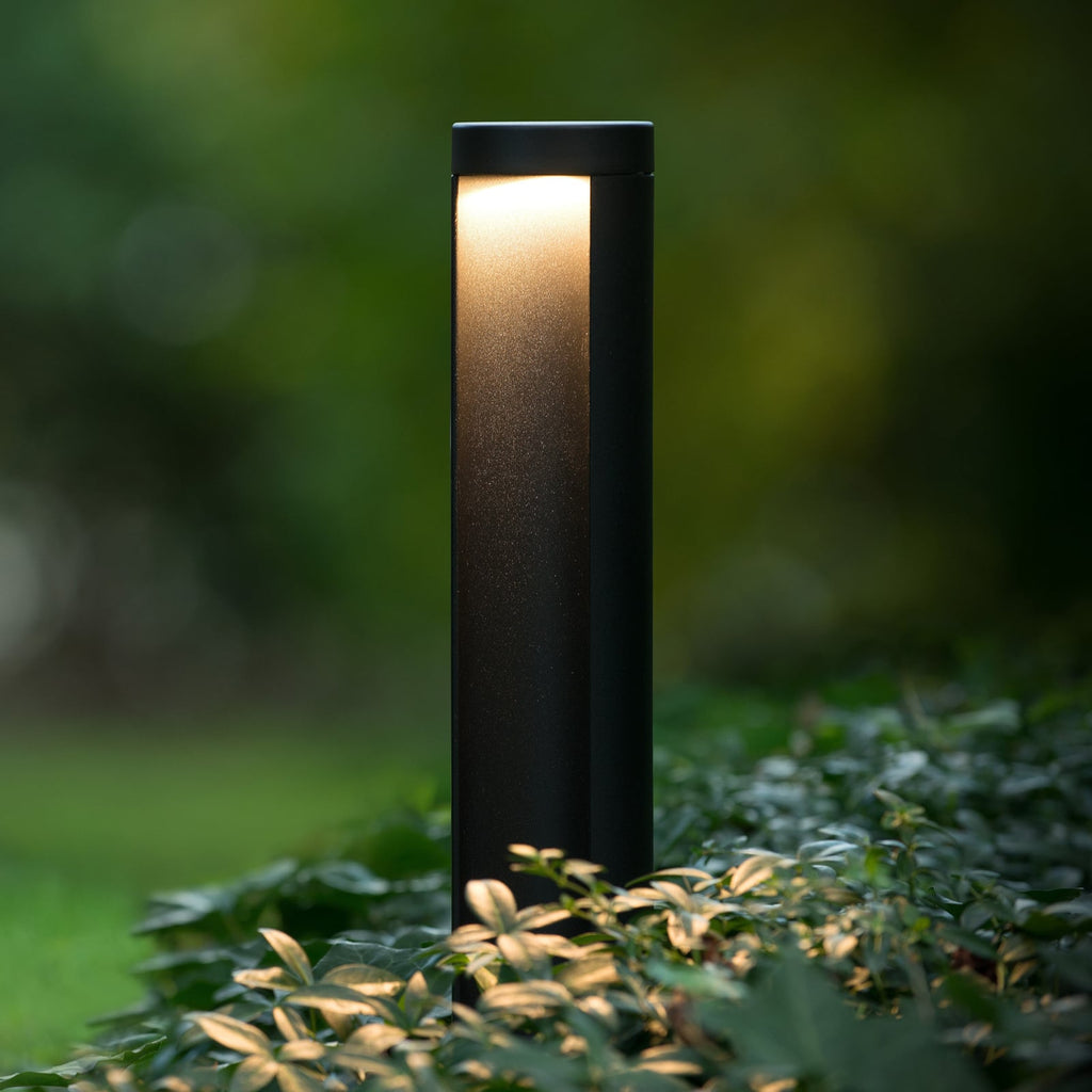 LED sti-lampe Combo svart aluminium 65 cm IP54 forfra