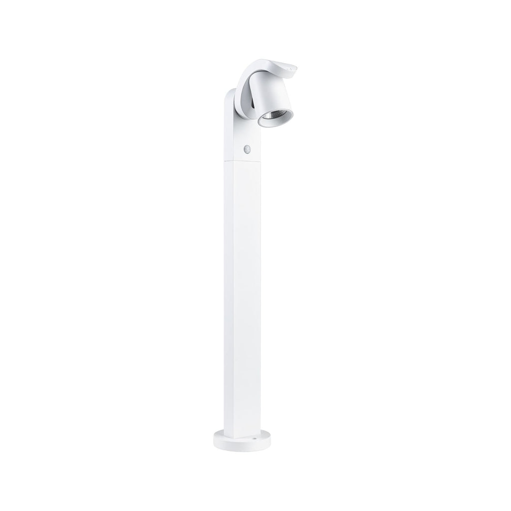 LED sti-lampe Cuff med bevegelsessensor hvit aluminium IP44 detalj