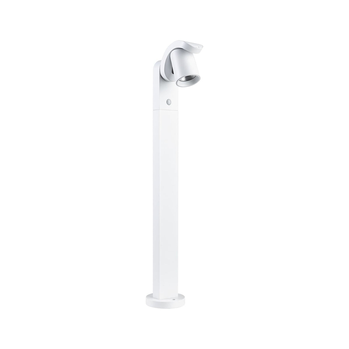 LED sti-lampe Cuff med bevegelsessensor hvit aluminium IP44 detalj