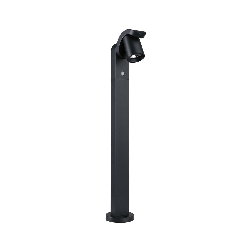 LED sti-lampe Cuff aluminium med bevegelsessensor antrasitt bakside