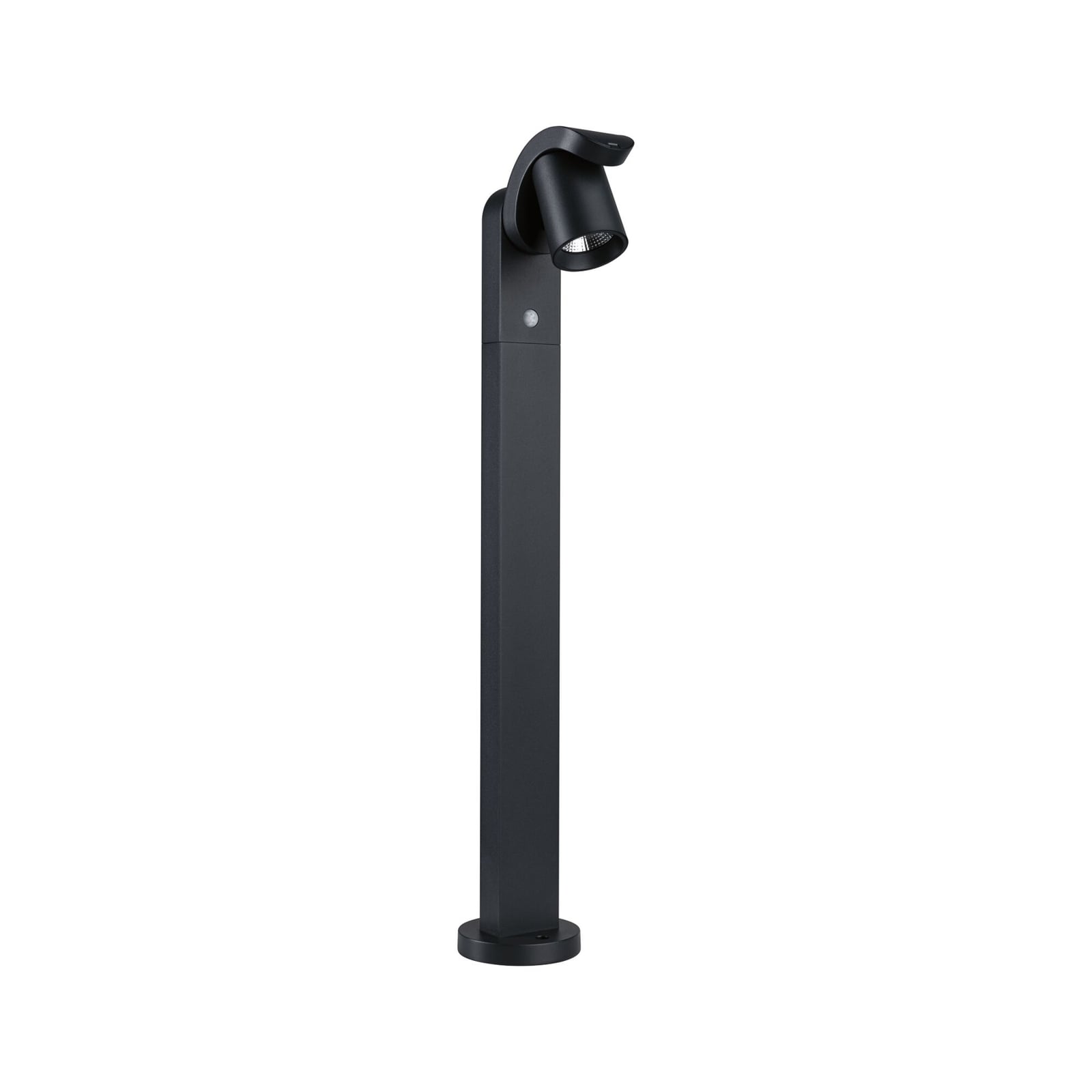 LED sti-lampe Cuff aluminium med bevegelsessensor antrasitt bakside
