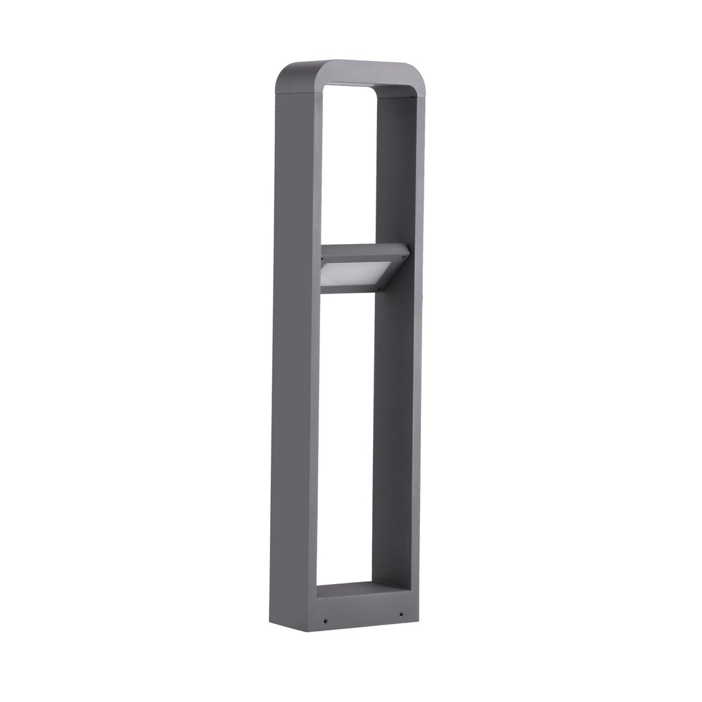 LED sti-lampe Darko mørkegrå aluminium 100 cm sideprofil