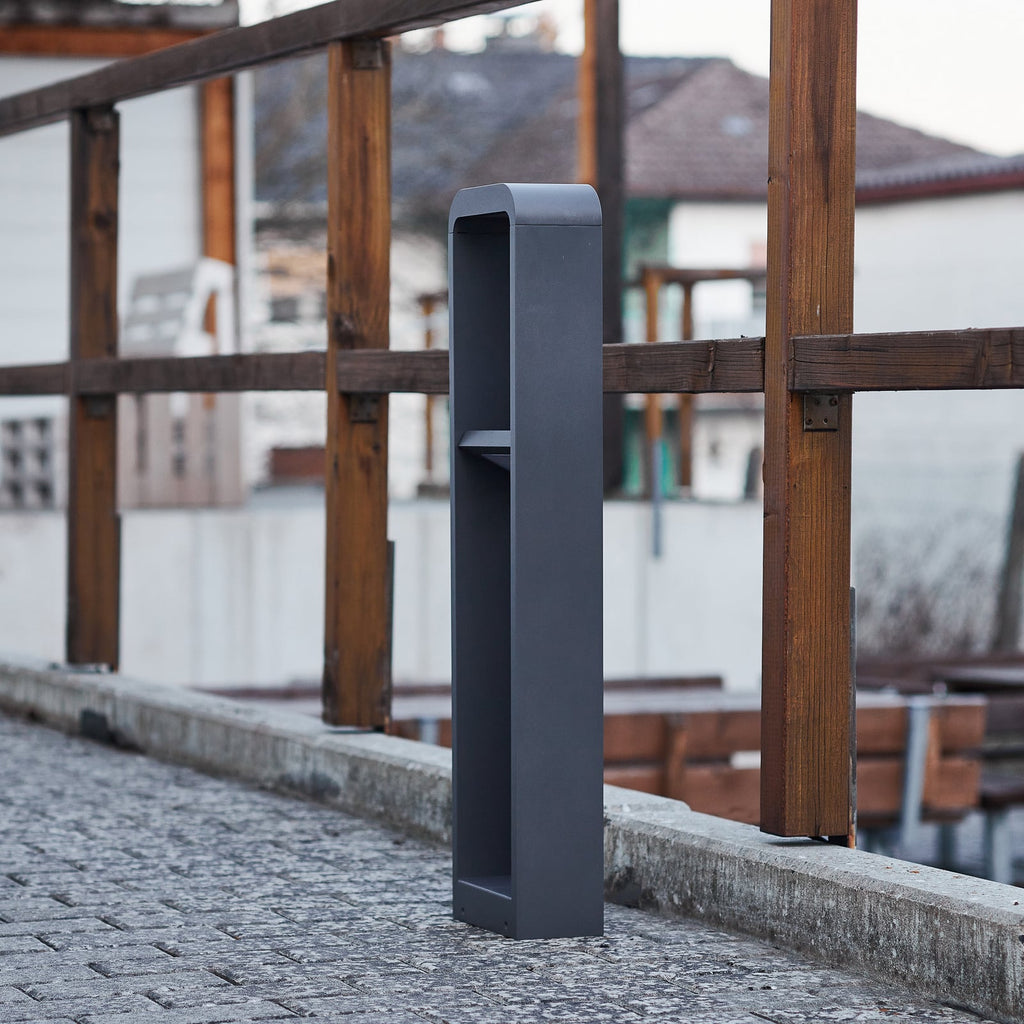LED sti-lampe Darko mørkegrå aluminium 80 cm detalj av LED