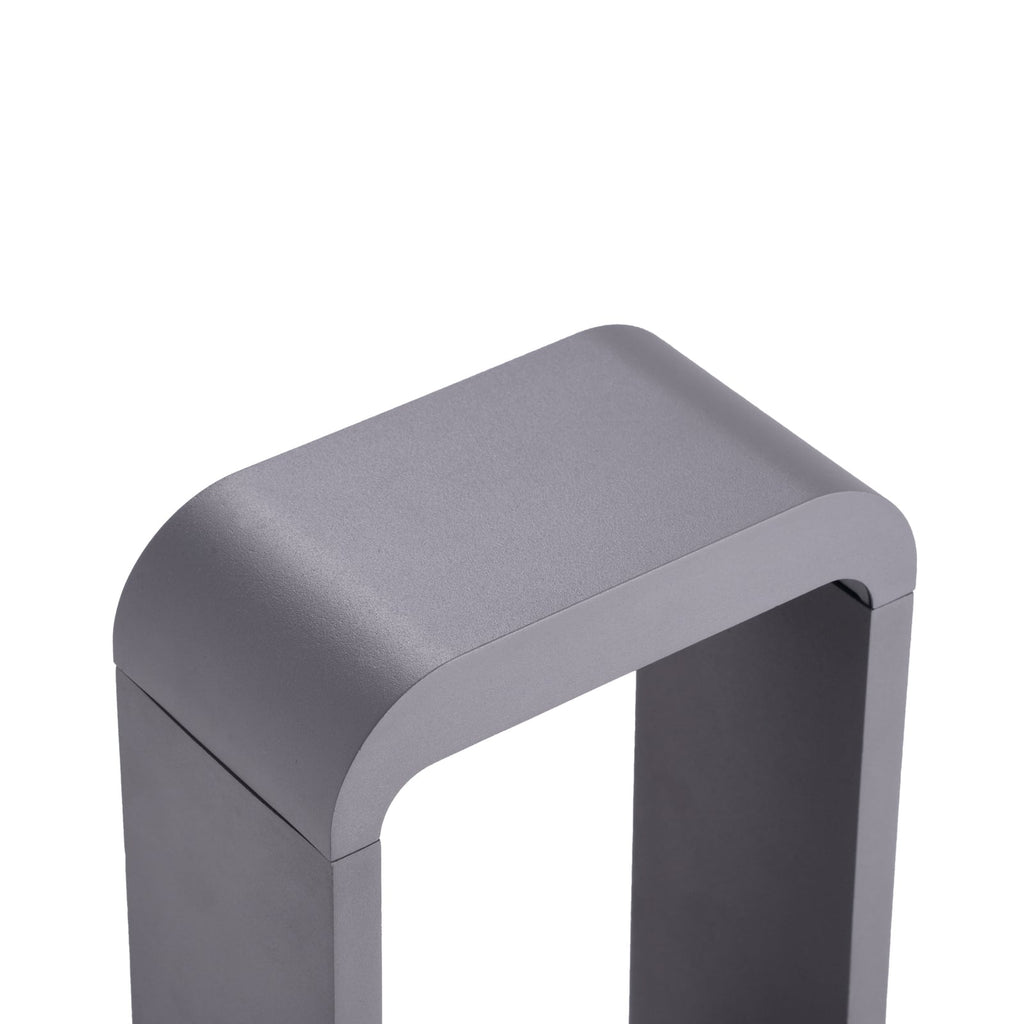 LED sti-lampe Darko mørkegrå aluminium 80 cm sideprofil