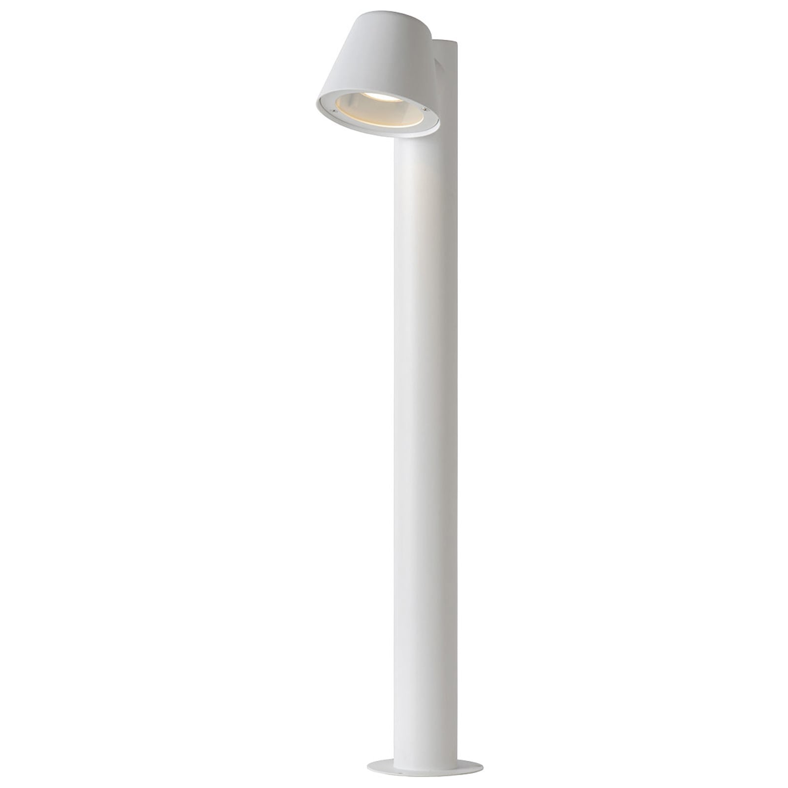 LED sti-lampe Dingo hvit GU10 dimbar 70 cm IP44 bakside