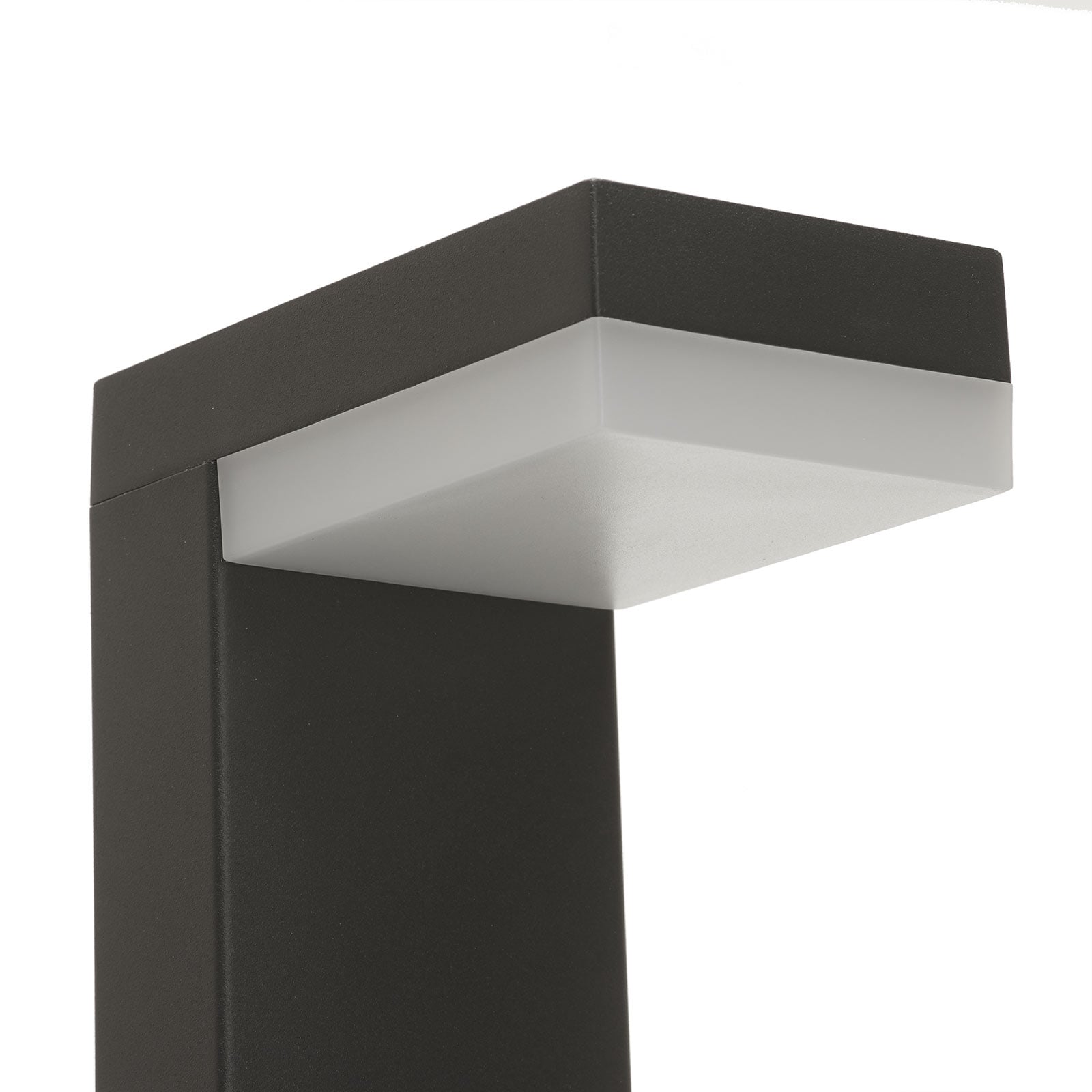 LED sti-lampe Dionys antrasitt lysdetalj