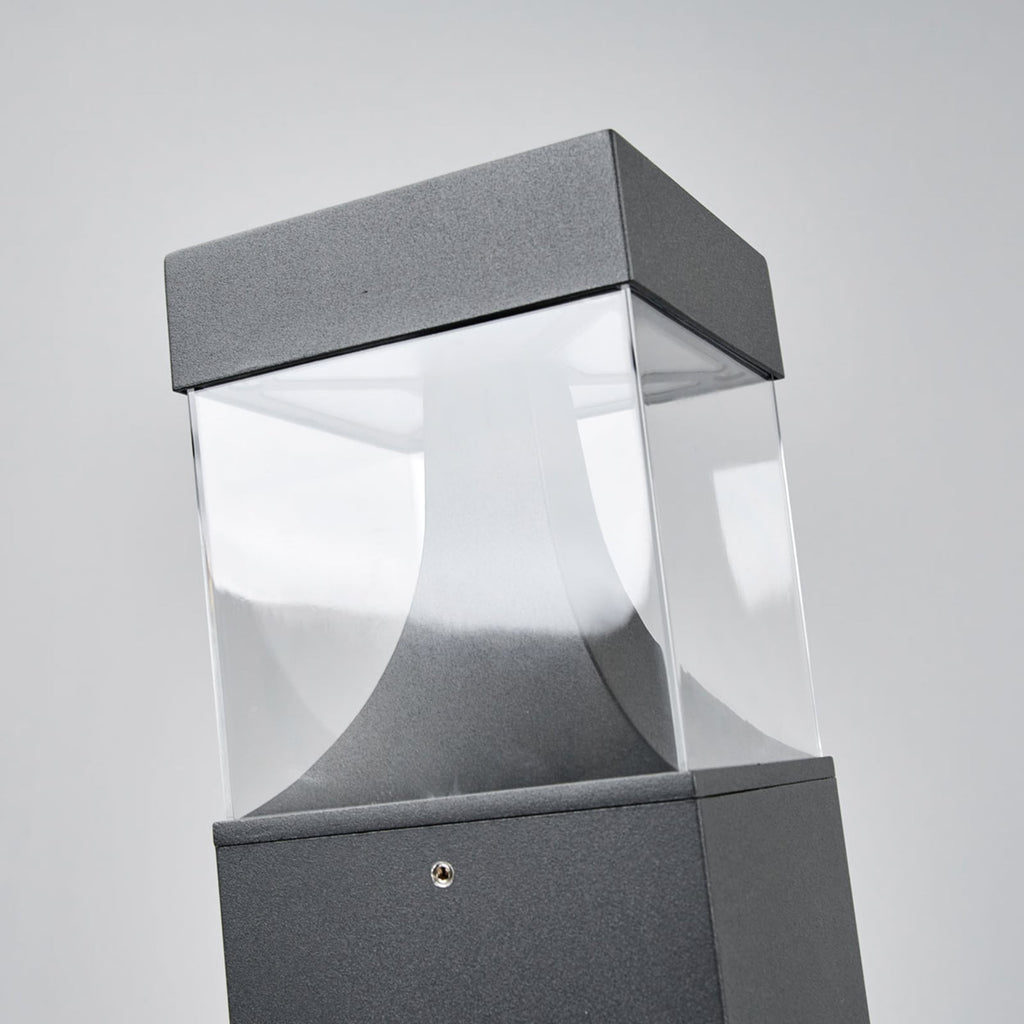 LED sti-lampe Egon grafitt sideprofil