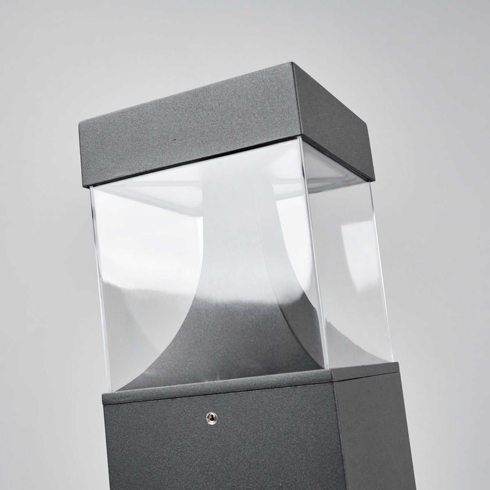 LED sti-lampe Egon grafitt sideprofil