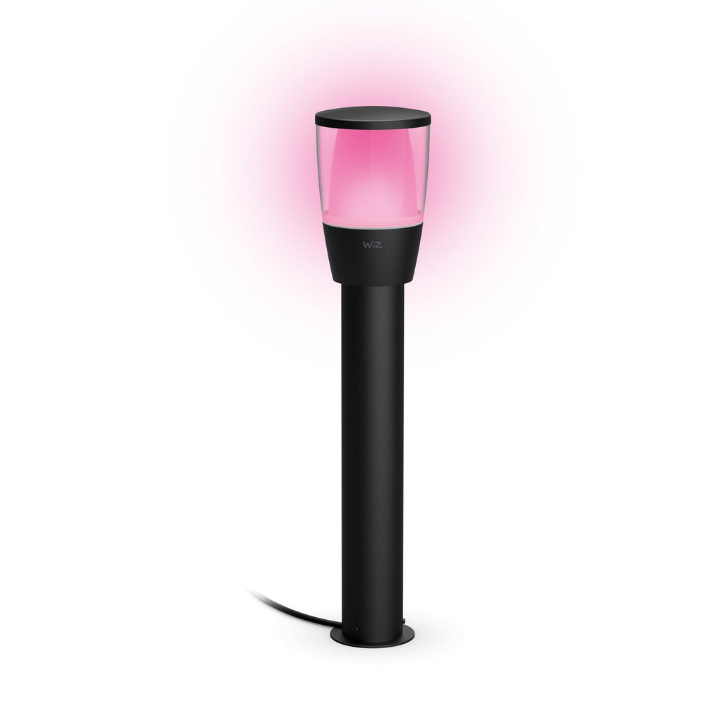 LED sti-lampe Elpas RGBW WiFi svart IP65 detalj