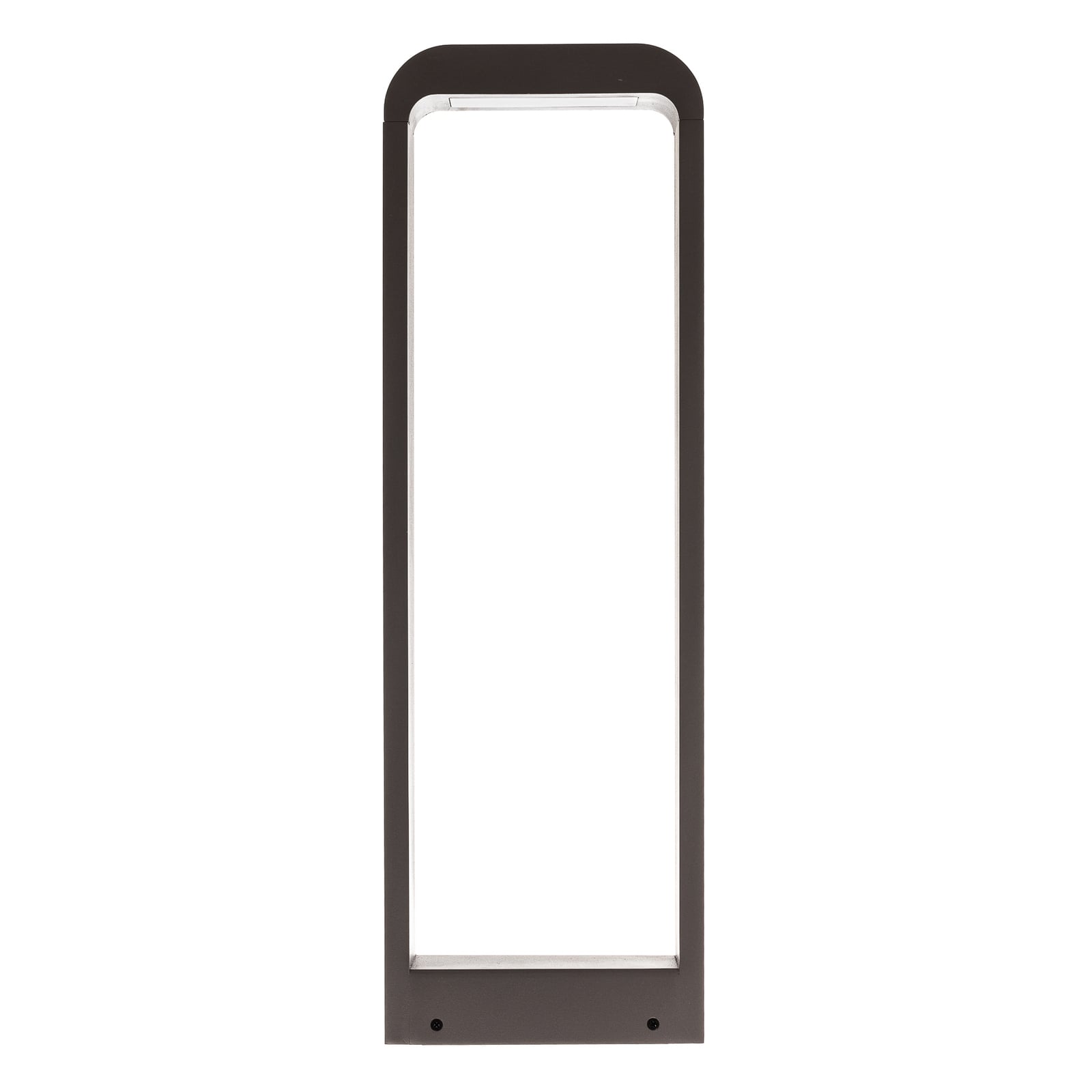 LED sti-lampe Emima antrasitt aluminium detalj