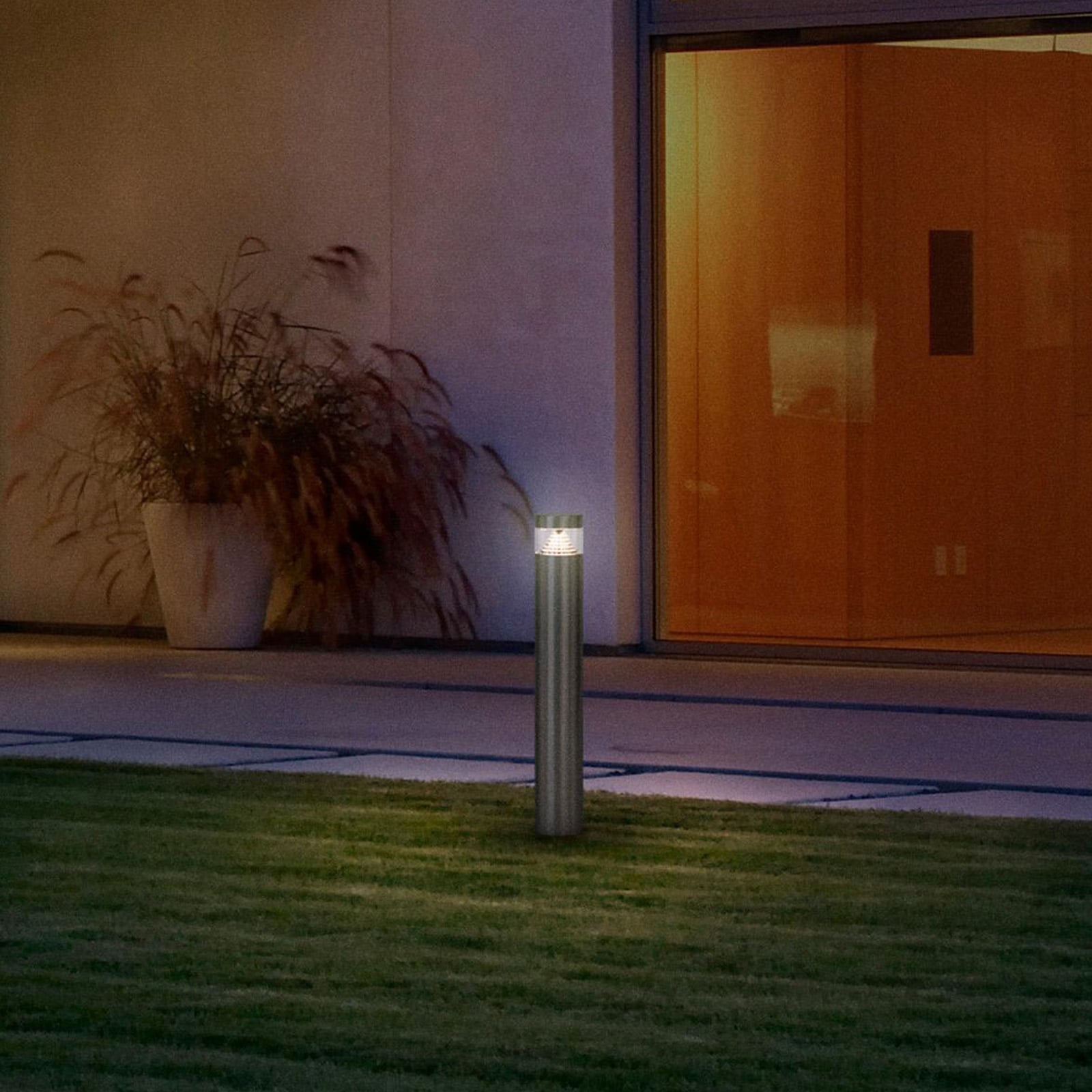 LED sti-lampe Endura Hybrid Orion rustfritt stål IP44 forfra