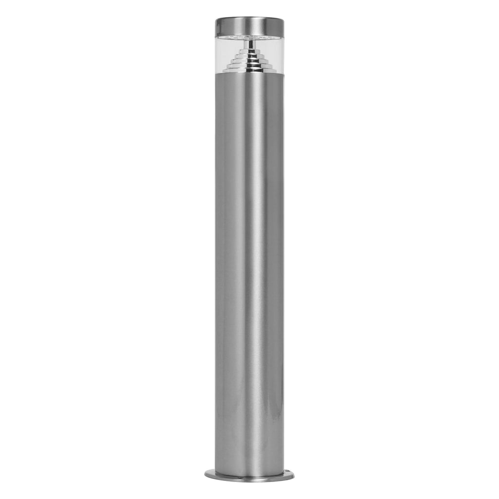 Nærbilde av materialer på LED sti-lampe Endura Hybrid Orion rustfritt stål IP44