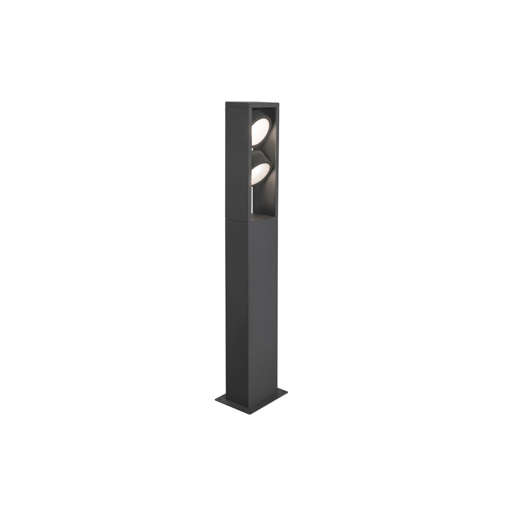 LED sti-lampe Eskina Frame 75 antrasitt CCT IP65 forfra