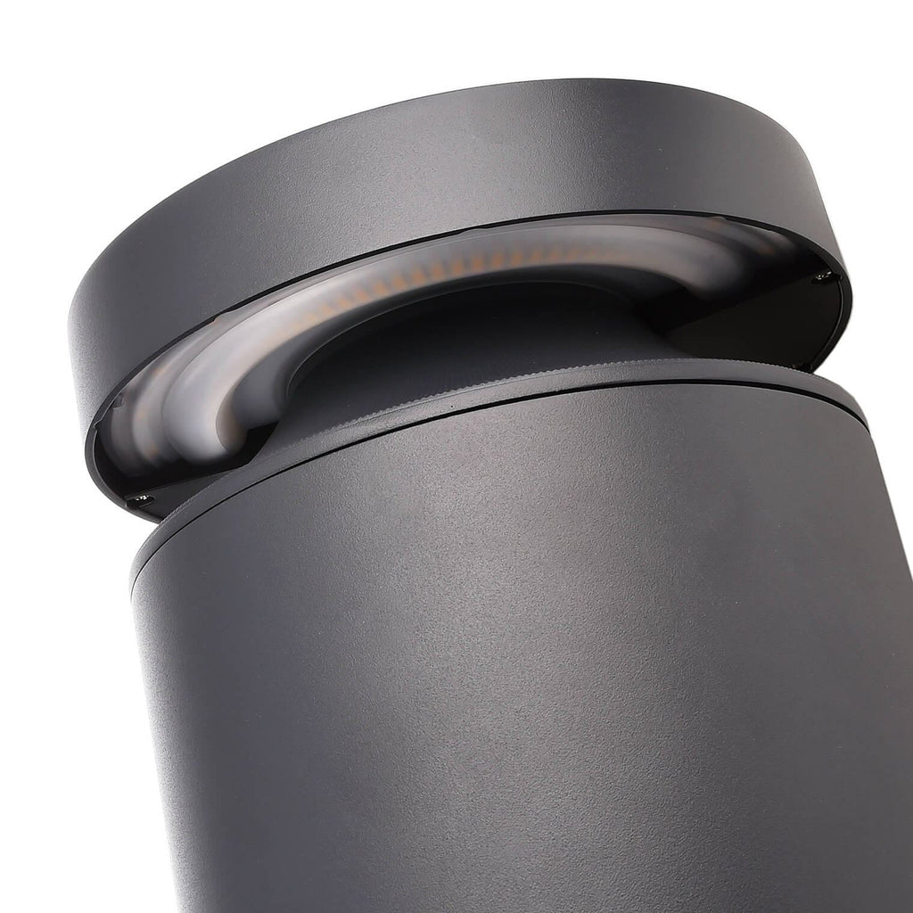 LED sti-lampe Faro aluminium H60 cm dimbar DALI IP65 detalj
